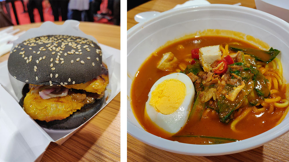Satay Burger/Jawa Mee